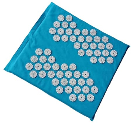 Tubayia Tappetino relax per agopressione, per massaggio ai piedi, per riflessologia, per massaggi (blu)