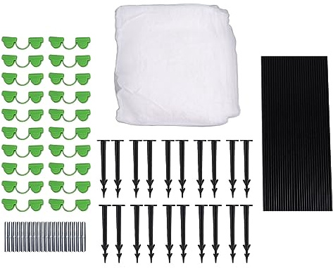 I cerchi serra coltivano tunnel kit tunnel in polietilene vetro in fibra di cerchi da giardino fai -da -te supporta forniture per il giardinaggio per copertina di da letto
