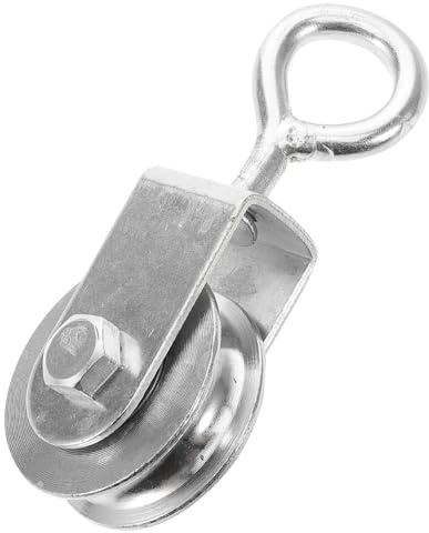 WEKADRIN Puleggia Heavy Duty per Sollevamento con Cuscinetti Senza Anello Carrucola Girevole per Cavo Palestra e Sollevamento Funzionamento Silenzioso e Facile Installazione