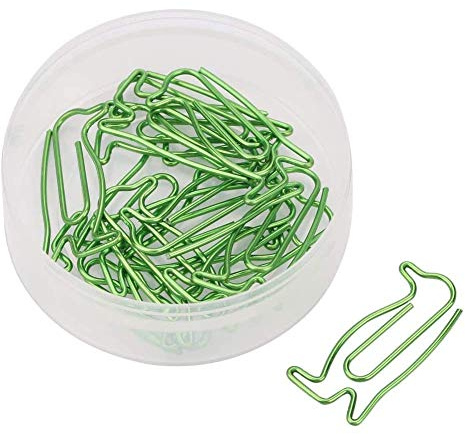 20Pcs Pinguin Büroklammer, Grün Büroklammern Schule Büro Lesezeichen Heftklammern Persönliches Dokument Organisation Clips