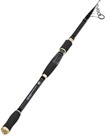 MiRoeFishing Vega Allround Forellenangel I Teleskop-Angel 3,00m Wg. 8-28g I vielseitig einsetzbar zum Schleppen und stationären Fischen, Tremarellaangeln, Sbirolinoangeln oder Spoonfishing