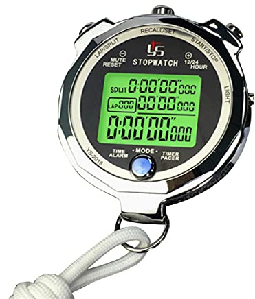 Cronometro, Cronometro In Metallo Per Cronometri Sportivi Impermeabili Timer Per Sport E Competizioni