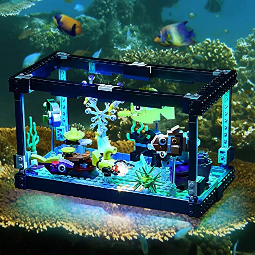 YEABRICKS LED Licht für Lego-31122 Creator 3-in-1 Fish Tank Bausteine Modell (Lego Set Nicht enthalten)