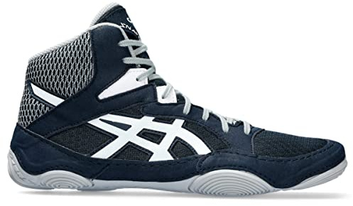 ASICS Chaussures de lutte Snapdown 3 pour homme, Bleu français/blanc., 38 EU