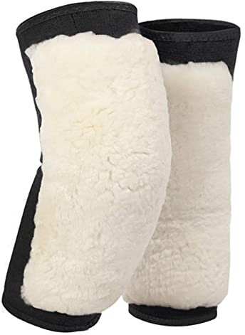 Cipliko Fleece-Kniewärmer,Thermische Kaschmir-Knieschoner | Plüsch Kniewärmer Winter Knieschützer Wolle Lamm Fleece Knieschoner Beinwärmer zum Laufen Radfahren Wandern