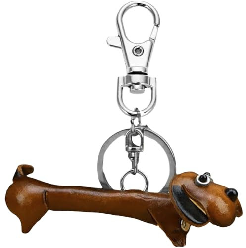 Zghhc Dackel-schlüsselanhänger, Süßer Hunde-anhänger, Schlüsselanhänger, Taschenanhänger, Schlüsselanhänger, Süßer Welpen-anhänger Für -handtaschen-Dekoration