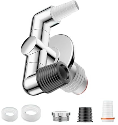 MOONDAME Waschmaschinen Bodenablauf Adapter Anti Überlauf Badezimmerrohr Abwasseranschluss Anti Überlauf Wasserrohr Adapter