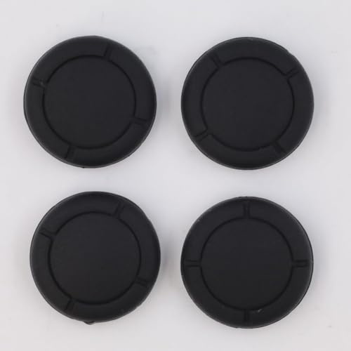 Lot de 4 capuchons de rechange pour manette de Nintendo Switch & Switch OLED et Switch Lite (noir)