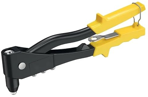 1 pistola remachadora manual de 240 mm, de metal antioxidante, profesional, extraíble, preventiva, para automóviles de metal