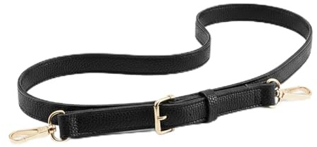 Xvbhaq Taschengurt Schwarz Leder, Schultergurt Für Taschen, Taschenriemen, Lederriemen Für Taschen, Taschengurte Zum Wechseln, Tragegurt Für Brieftaschen Umhängetaschen