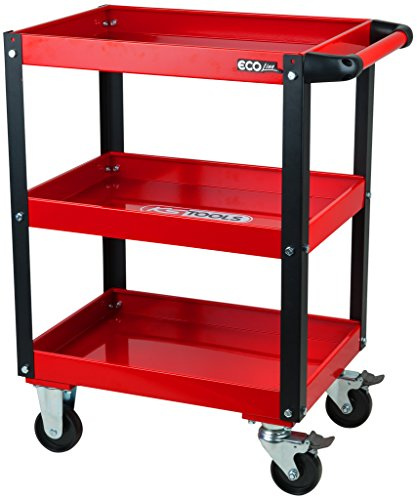KS Tools 890.0001 Chariot d'atelier métal | Chariot d'atelier métal, rangement atelier