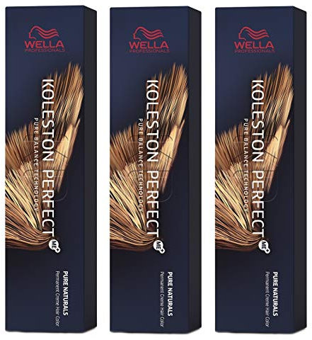 3er Wella Koleston Perfect ME+ 2/0 Schwarz 60 ml