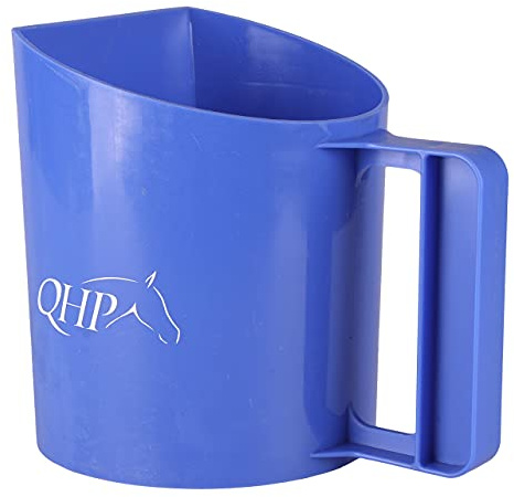 QHP Pelle à nourriture avec anse - Capacité : 1 l - Un côté plat