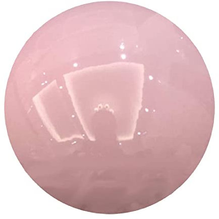 Boule creuse rose, boule de jardin en acier inoxydable, diamètre 15cm, convient à tout jardin ou famille