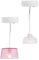 LUNDBY Puppenhaus Beleuchtung Set, 2-teiliges Puppenhaus Zubehör – Puppenhaus Lampe Batterie betrieben für Miniatur Haus – Puppenzubehör Set für 11 cm Puppen im Maßstab 1:18