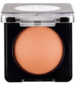 Flormar Cipria Cotta Fissante e Opacizzante, Alta Pigmentazione con Effetto Naturale, Polvere Compatta Facile da Sfumare e Lunga Durata per Ogni Tipo di Pelle, 048 Pure Peach