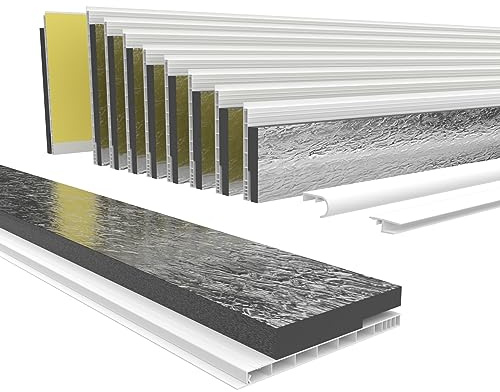 HEXIM Coperchio di ispezione in plastica avec isolation Longueur: 1000-2000 mm, Largeur: 120-320 mm, Trappe de visite (140 mm x 1.8 metros)