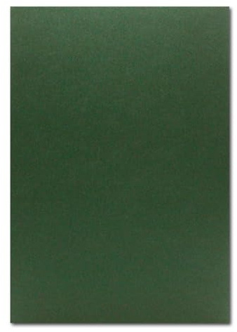 100 hojas de papel DIN A4 planas - Verde musgo (Verde) - 225 g/m² - 21 x 29,7 cm - Papel de colores Cartulina fotográfica Papel para manualidades Cartón de colores - FarbenFroh