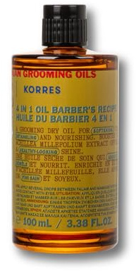 KORRES ATHENIAN GROOMING 4-in-1 Männer Pflegeöl, pflegend, vegan, 100ml | Trockenöl für Haare und Bart, nährt, entwirrt und macht die Haare geschmeidig, verleiht gesunden Glanz, leicht kämmbar