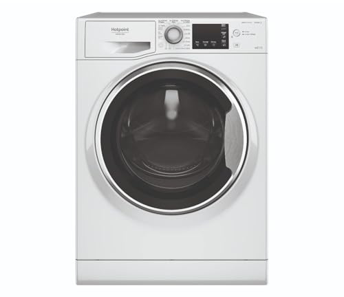 Hotpoint - NDBD107489WSAFR Lave-linge Séchant Steam Hygiène - Capacité Lavage 10 kg/Séchage 7 kg - Essorage 1400 tr/min, Moteur Induction - Pose Libre - H 85 x L 59,5 x P 60,5 cm - Blanc