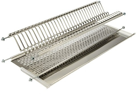 ELLETIPI Bridge i850 CB1 56 V01 Abtropfgestell für Hängeschrank Modul, 60 cm, Edelstahl, Stahl