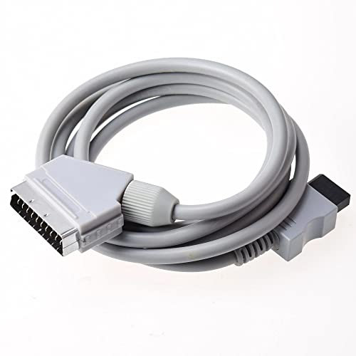 Immobilier Péritel RGB Cable cordon électrique pour Nintendo Wii & Wii U PAL