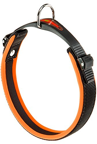 Ferplast Ergonomisches Halsband für Hunde ERGOFLUO C25/60 mit Polsterung und Mikroregulationsverschluss