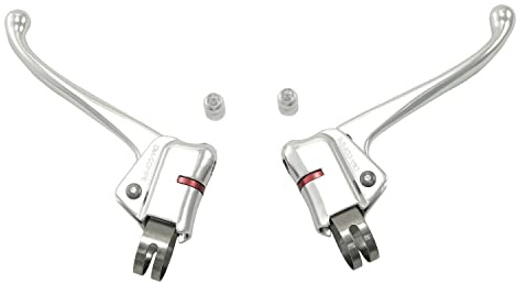 DIA-COMPE DC135 Touring Brake Lever Set for Caliper & Cantilever Brake, Silver, DP2499