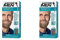 Just for men M25 - Colorante para bigote y barba, color castaño claro, elimina las canas para un aspecto más tupido y abundante (Paquete de 2)