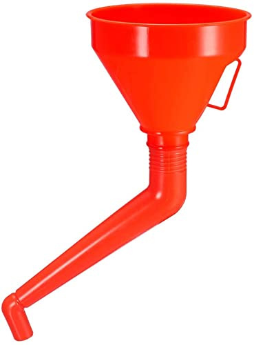XYWHPGV Entonnoir à carburant de 5,3 pouces universel en plastique de voiture pour faire le plein d'entonnoir à huile pour moteur à essence avec filtre - rouge(74707 65eb0 af987 d3b42 958b2 23a49