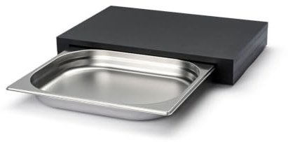 Continenta Schneidebrett mit Schublade Duracore (39 x 27 x 6 cm)