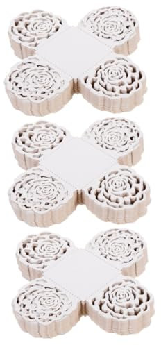 Ciieeo 3 Juegos Bandeja De Chocolate Mini Moldes para Pasteles con Tapas Tazas De Dulces De Trufas Titular De La Magdalena Tazas De Chocolate con Trufa Bombones Papel 100 Uds * 3
