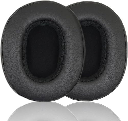 Akkiv replacement ear pads compatible with Skullcandy Hesh3 Hesh ANC Crusher360 Crusher Wireless Hesh Evo Venue ANC Crusher Evo Crusher ANC ear pads are made of protein leather and memory foam (black)