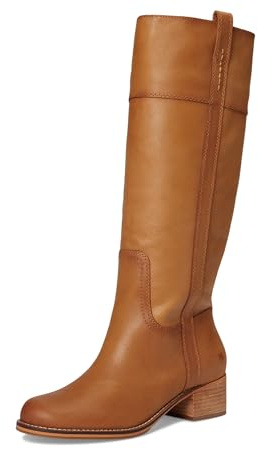 Lucky Brand Women's Hybiscus Wide Calf Knee High Boot, Butter Cream, 7