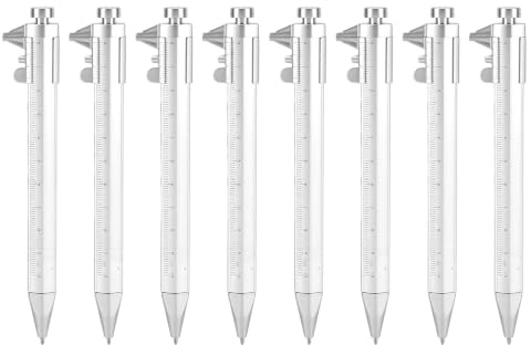 HEEPDD Kolspetspenna med 0-100 Mm Mätskala ±0,05 Mm Noggrannhet (Blå påfyllning)