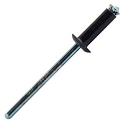 Scell-it - 250 rivets aveugles éclatés alu/acier noir TP, D. 4.8 x 16 mm - PBD4816 - Scell-it