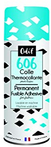 606 Adhésif permanent pour tissus en spray 250 ml