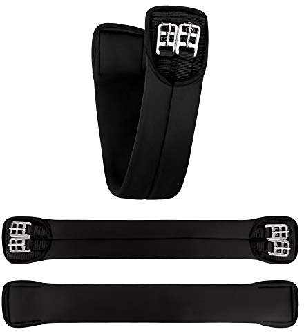 Equinate Kurzgurt Sattelgurt Portland Neopren Bauchgurt Dressurgurt 60cm