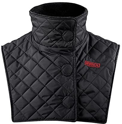 Ulapithi Nackenwärmer - Motorrad Fleece Kälteschutz Gesichtsmaske - Verstellbare Windsicherer - Unisex-Kinder & Erwachsene - Schwarz