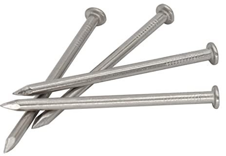 15 mm 20 mm 27 mm 30 mm 40 mm 50 mm 65 mm Länge 201 304 Edelstahl Deckengitter Bodenwand Zement Flachrad Betonnagel (Farbe: 240 Stück 30 mm 304ss)