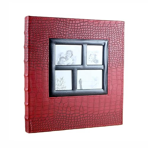 Interstitielles Fotobuch, Fotoalben mit Fenster, Jubiläums-Fotoalbum für Familienpaar-Babyfotos