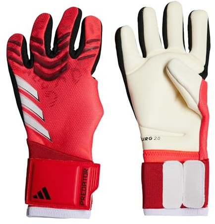 adidas Performance Predator Pro Pure Victory Torwarthandschuhe Kids rotschwarz, 5 Kinder