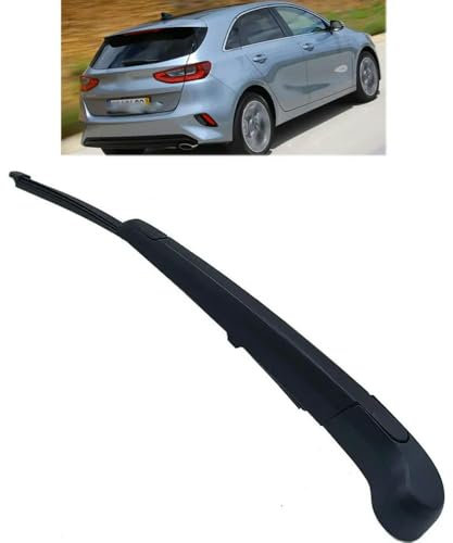 HOMERW Juego de Brazo y escobilla limpiaparabrisas Traseros - 12 Apto para Kia Cee'd Ceed Pro XCeed Proceed CD 2018-2023 Cepillo para Parabrisas, portón Trasero y Ventana