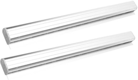 Happyyami 2stücke Aluminiumlegierung Bonhalter Robustes Gastro Ticket Schieberegal Mit Klemmfunktion Kompakter Quittungshalter Für Restaurantküche Takeout Effiziente Küchenorganisation