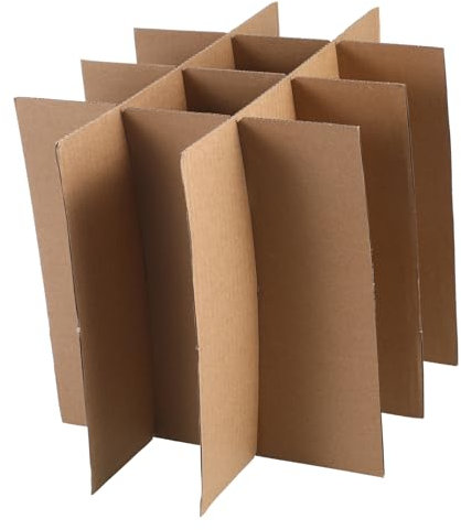 Happyyami Versandkarton-trennwände Karton Einsätze Für Umzug Geschirr Gläser-verpackung Effiziente Flexible Raumoptimierung