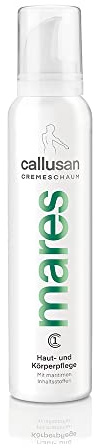 Callusan Mares Cremeschaum Haut- und Körperpflege, für strapazierte, trockene Haut, Algenextrakt, Meeresmineralien, Feuchtigkeitsspendend, frischer Duft - 175 ml