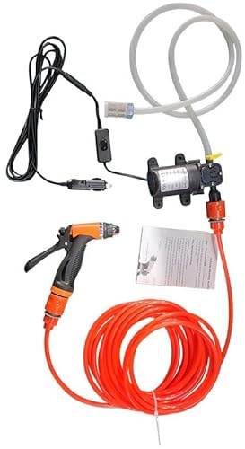 Universal 12V Portable Car Washer Gun High Pressure Car Cleaner Electric Water Pump Kit