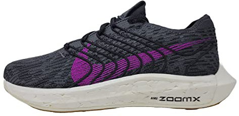 Nike Revolution 6 Next Nature, Damen-Laufschuhe, Schwarz Vivid Violett Anthrazit 003, 41 EU