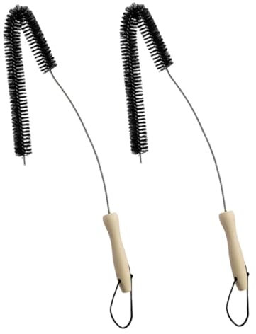 2pcs Cleaning Brush for Dryer Vent and Washer Pipe Flexible Long Pipe Brush of Style
