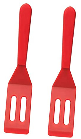 OFFSCH 2stücke Silikon Backen Utensil Antihaft Steak Spatel Küchenwerkzeug Leicht Zu Reinigen Wärmeisolierung Für Kochgeschirr